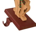 thumbnail image 5 of 7.75" Vibrant Unique Wooden Dog Stocking Holder, 5 of 6