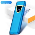 thumbnail image 5 of Encendedor Recargable Sin Llama con Carga USB | Diseño Delgado de Arco de Plasma a Prueba de Viento | Inducción por Pantalla Táctil | Seguro Sin Butano | Encendedor Electrónico Mini Portátil para, 5 of 5