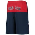 thumbnail image 4 of Youth Rafael Devers Navy Boston Red Sox Pandemonium Name & Number Shorts, 4 of 4