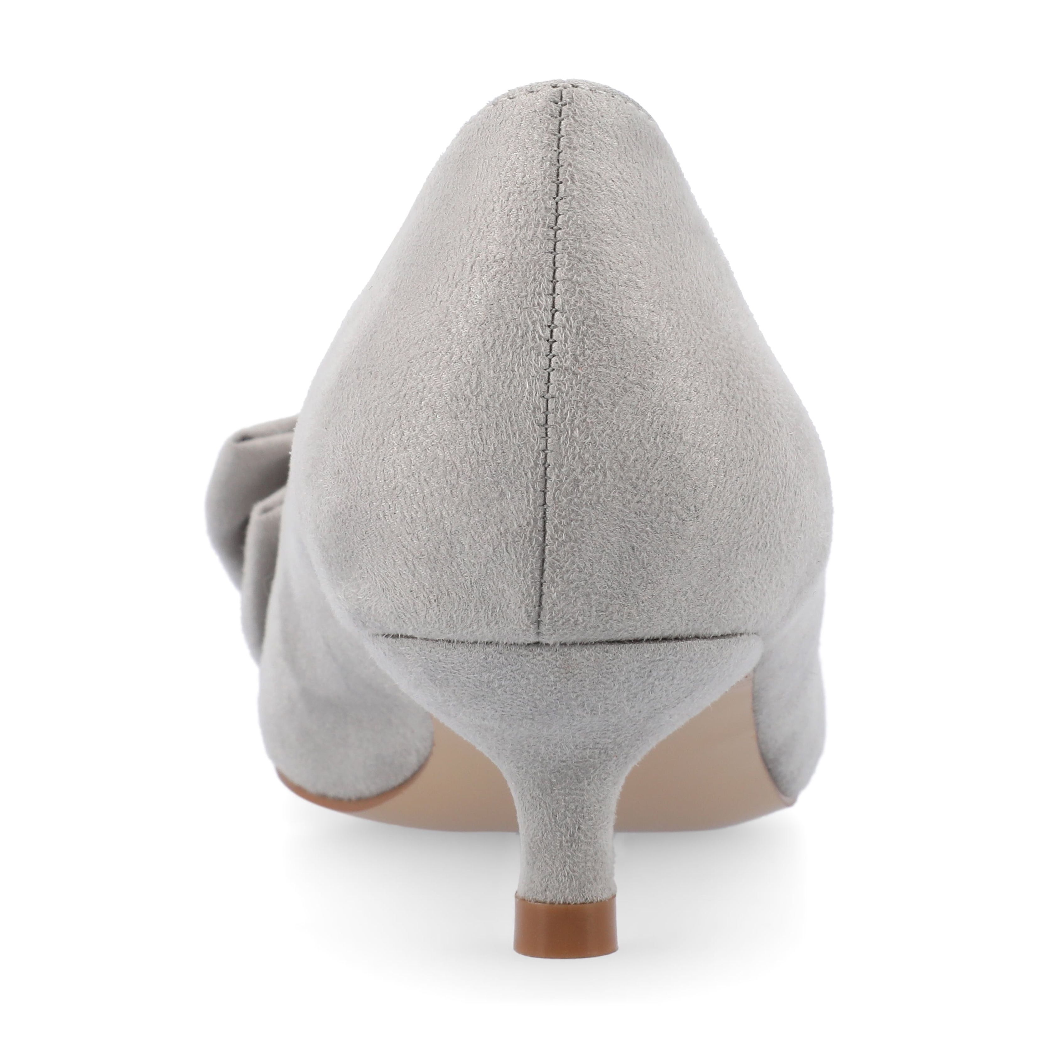Journee Womens Orana Pointed Toe Kitten Heel Pumps, Widths Available
