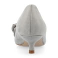 thumbnail image 4 of Journee Womens Orana Pointed Toe Kitten Heel Pumps, Widths Available, 4 of 10
