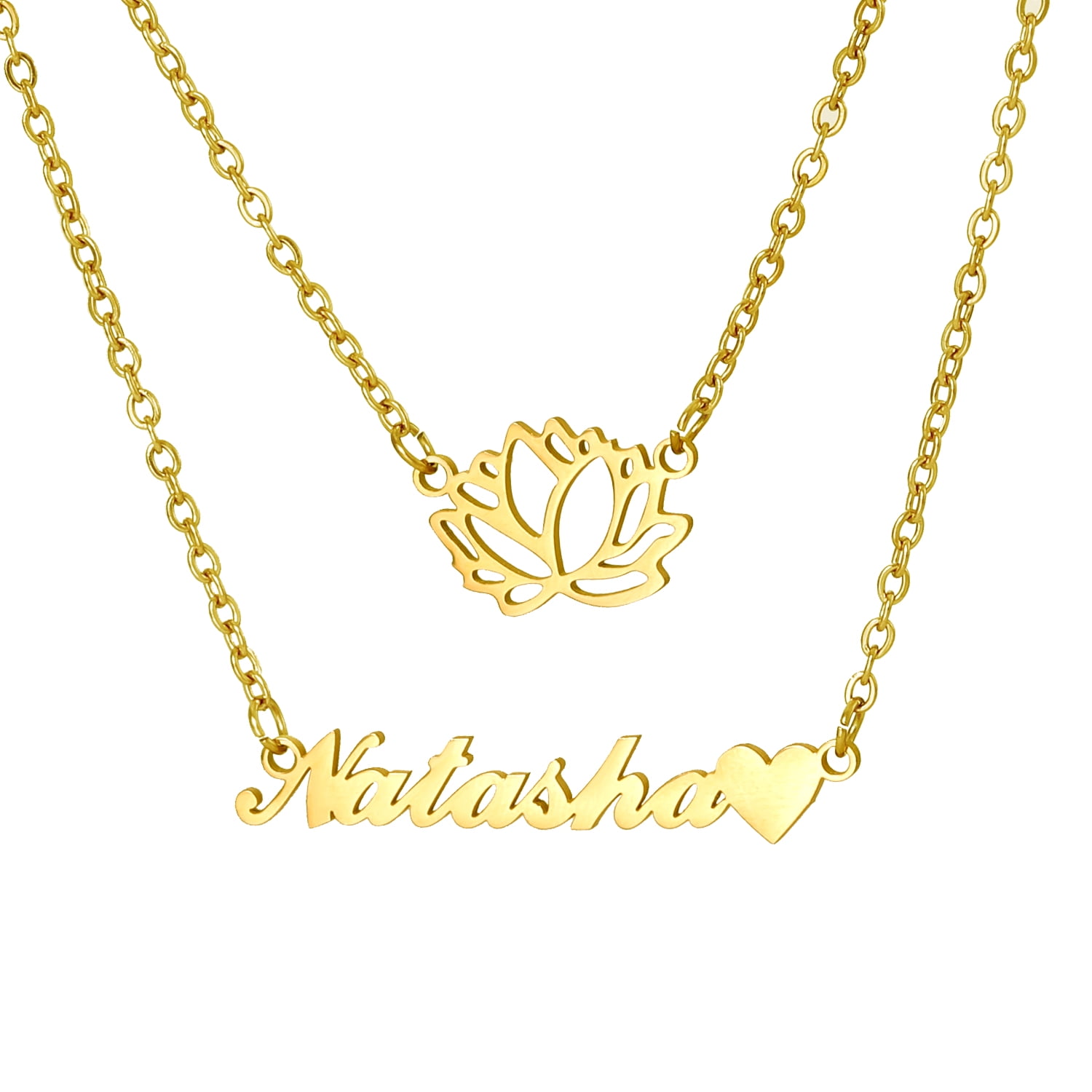 Nisha name gold pendant hot sale