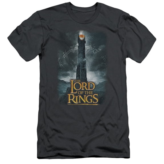 Lord of the Rings Always Watching S/S Adult 30/1 T-Shirt Charcoal