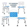 thumbnail image 4 of Bathroom Shower Chair Shower Chair Folding Bath Chair For The Elderly Adhesive Non-ip Warm Cushion (, 4 of 4