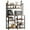 Brown, variant on Accreate Baker’s Rack with Power Outlet - Industrial Microwave Stand & Kitchen Buffet Table, Rustic Brown