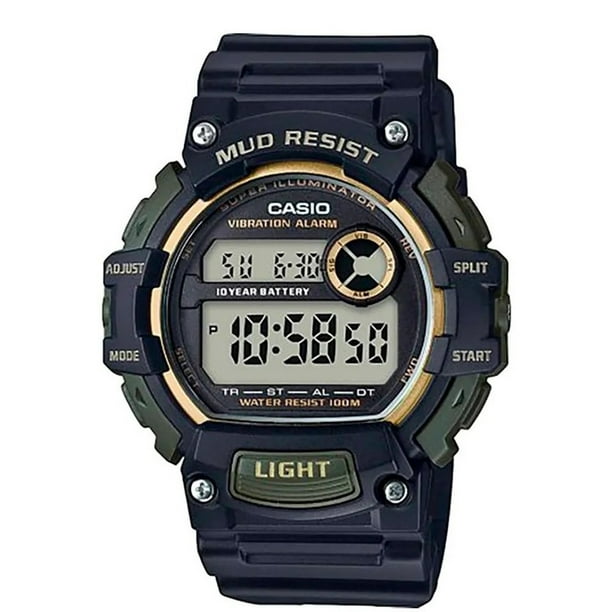 RELOJ CASIO DIGITAL 10 ANOS TRT110 Casio Casio TRT 110H 1A2VCF Walmart en linea