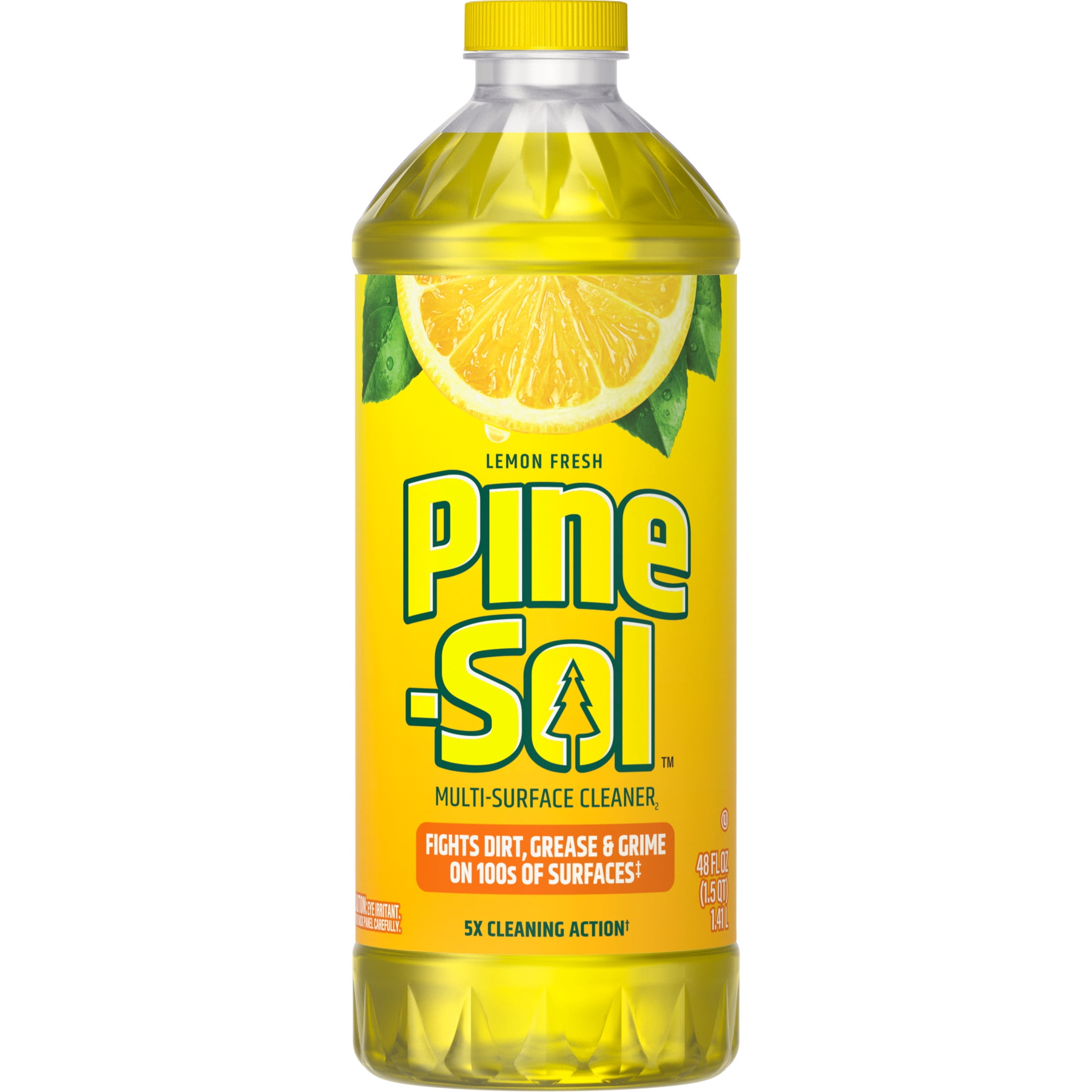 Pine-Sol Multi-Surface Cleaner, Lemon Fresh, 48 Fluid Ounces