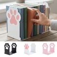 thumbnail image 2 of zhangmingg Heavy Duty Decorative Cat Bookends for Secure Shelf Organization and Stylish Display, 2 of 6