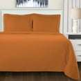 thumbnail image 2 of Superior Extra Soft and All Season 100 Percent Brushed Cotton Flannel Solid Duvet Cover Set, 2 of 5