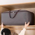 thumbnail image 2 of CSChome Clothes Storage Bag Waterproof Clothes Storage Bag Great Capacity Double Zippers Foldable, 2 of 7