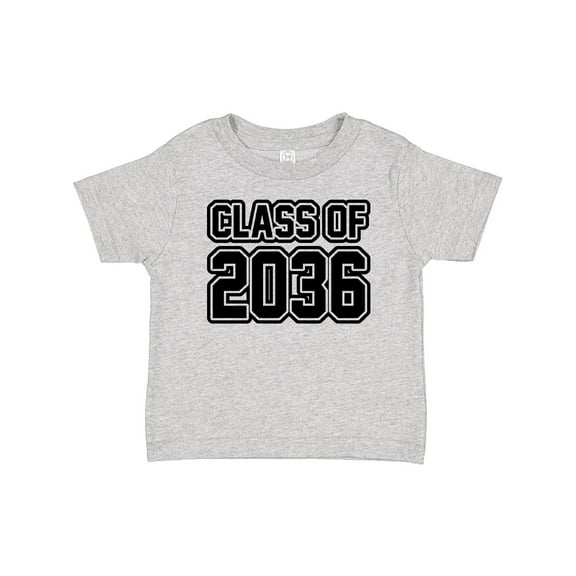 Inktastic Class of 2036 in Black Outlined Text Boys or Girls Baby T-Shirt