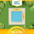 thumbnail image 6 of Sun2Solar Square 1200 Series Blue Swimming Pool Solar Cover, 10' x 10', 6 of 7