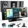 thumbnail image 1 of Pantalla de coche WonVon Wireless Car Play de 10.26 pulgadas con cámara de salpicadero 4K, 1 of 9