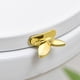 thumbnail image 1 of 2 uds., elevador de tapa de asiento de inodoro, manos no sucias, Mini tirador de cajón de armario (dorado), 1 of 4