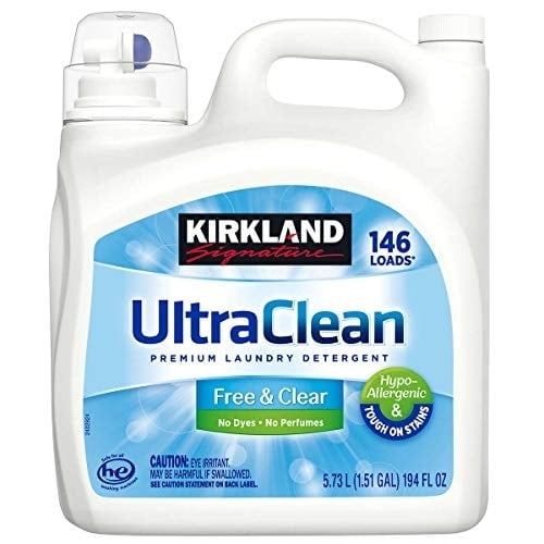 Kirkland Signature Ultra CleanLiquid Laundry Detergent, 146 loads, 194 fl oz