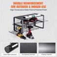 thumbnail image 3 of VEVOR Power Tool Organizer, 4 Slot, 3 Layers, Cordless Drill Holder Wall Mount, Battery Charging Station Storage Rack, Multi-Function Garage Organization, Heavy Duty Metal Shelf for Screwdriver Pliers, 3 of 8