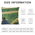 thumbnail image 5 of YINGXI  Throw Pillow Covers Study for Bathers at Asnières Pillow Cases Vintage Painting Decorative Cushion Cases for Couch Sofa 20x20in, 5 of 5