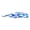 Blue, variant on Dynamic Flame Label Automobile Record Label Flexible PVC Gluey For Motorbike Cycle Vehicle Tailoring Impermeable Permanent