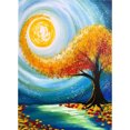 thumbnail image 1 of Trapano Diamante Pittura (DE4054) Kit Mosaico Ricamo Tornado Completo 5D DIY (LD116) 20X30cm Hugtrwg Para estrenar, 1 of 1