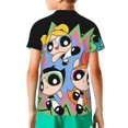 thumbnail image 2 of The Powerpuff Girls Kids' Short Sleeve T-Shirt Print Tee Shirts For Boys & Girls Summer Casual Wear Fashion Top Blouse Small, 2 of 9