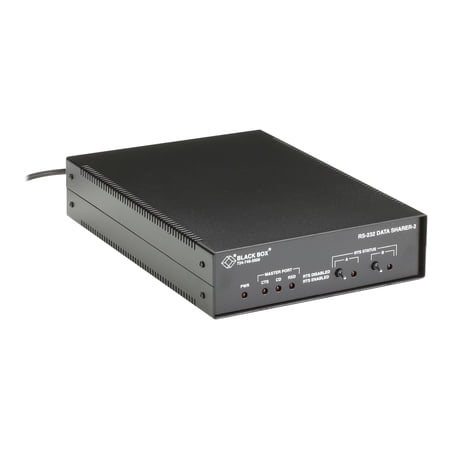 UPC: 0822088119388 | Black Box RS-232 Data Sharer  2-Port (in Metal Case)