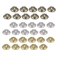 thumbnail image 2 of 30x Retro Hollow Out Buddha Yoga Metal Espaciador De Mezclado, 2 of 9