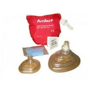 KEMPUSA 10-523 Ambu Child Or Adult Combo Mask - Red