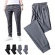 thumbnail image 1 of Comfysfit Stretchactive - Pantalones ultraelásticos de secado rápido para mujer, pantalones unisex Easeflexor de ajuste cómodo para mujeres y hombres, 1 of 7