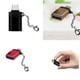 thumbnail image 2 of Inteprter Nuevo adaptador portátil tipo c a USB ordenador portátil USB 3,0 Mini convertidor de USB-C de aleación de aluminio Juegos de teclado y mouse para computadora rojo, 2 of 8