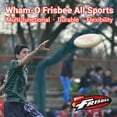 thumbnail image 2 of Wham-O Frisbee All Sport Disc 140g, 9.85 Inch, Durable and Non-Slip Grip for Outdoor Games, Perfect for Team Sports and Family Fun -2 Pack, 2 of 7