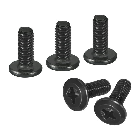 20Pack M4-0.7 x 10mm Flat Round Head Machine Screws, Phillips Drive Fastener