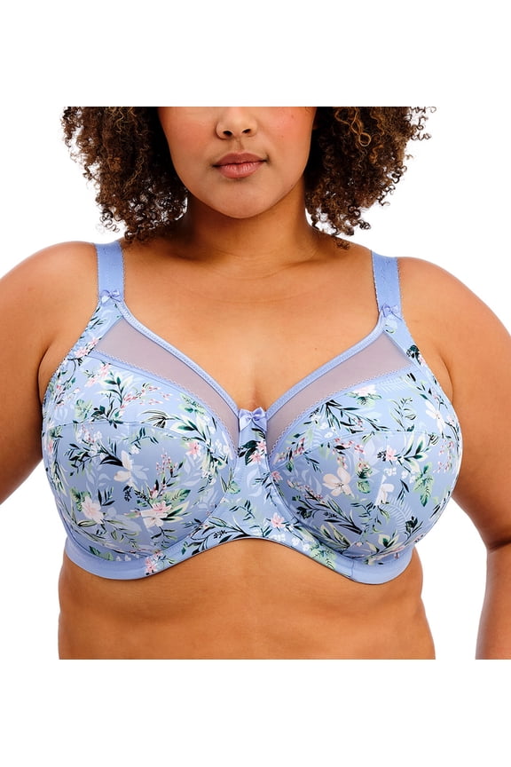 Kayla Support Underwire Bra (6162),36J,Cornflower