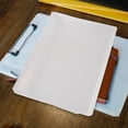 thumbnail image 4 of Miangastore Transparent Folders For Documents Plastic 1Pack 19.7x12.2in, 4 of 9
