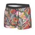 thumbnail image 2 of Wukai Tropical Fruit Print Men’s Underwear Breathable Boxer Briefs,&nbsp;Moisture Wicking & Breathable-Large, 2 of 7