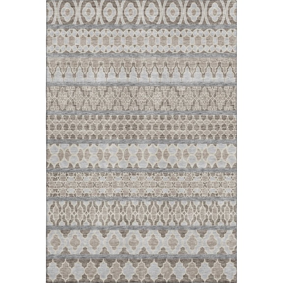 Dalyn Rugs Premium Machine Washable Mayfield AMF726 Taupe 3' x 5' Rug