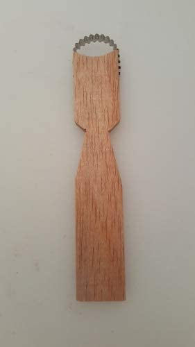 Teeth Coconut Grater Hand Held Kitchen Tools Scraper Shredder Vintage WoodenThai 