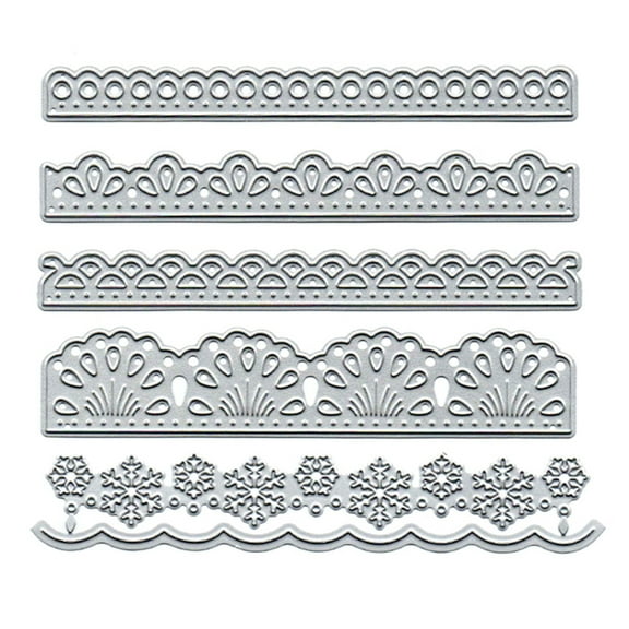 Necvior Lace Cutting Dies for Birthday Card Making DIY Scrapbooking Album Paper Crafts