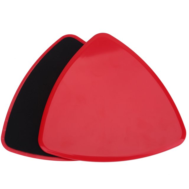 2 unids/par Fitness planeadores discos deslizantes accesorios para equipos abdominales adelgazantes (rojo)