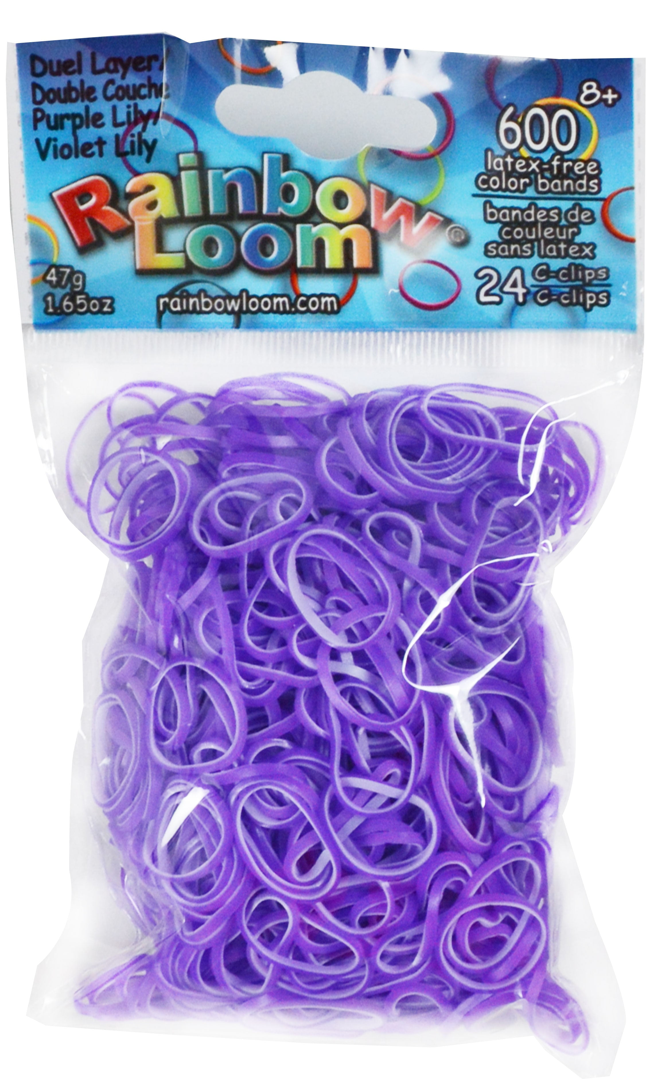 Rainbow Loom Mixed Neon Rubber Bands Refill Pack (300 ct
