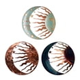 thumbnail image 7 of NEXAVKPR Metal Sun and Moon Decor Stylish Home Garden Sculpture Wall Indoor Outdoor Decor, 7 of 7