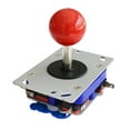 thumbnail image 4 of DIY Arcade Joystick Controller Kit with 2 4 8 Way Adjustable Red Ball Top Gaming Accessories Suitable for Fighting game, 4 of 10