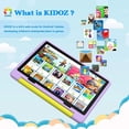 thumbnail image 5 of AEEZO Kids Tablet 10-Inch Android 16 for Ages 3-12, 5-Core 20GB+64GB (1TB Expandable), Parental Control, Pre-Installed KIDOZ & Shockproof Case (Purple), 5 of 7