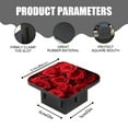 thumbnail image 2 of Hitch Cover Fits For 2-Inch Hitch,Dense Red Roses A Symbol Of Passionrubber Trailer Hitch Cover Tube Plug Insert,Car Exterior Accessories, Receiver Tube Hitch Plug, 2 of 6