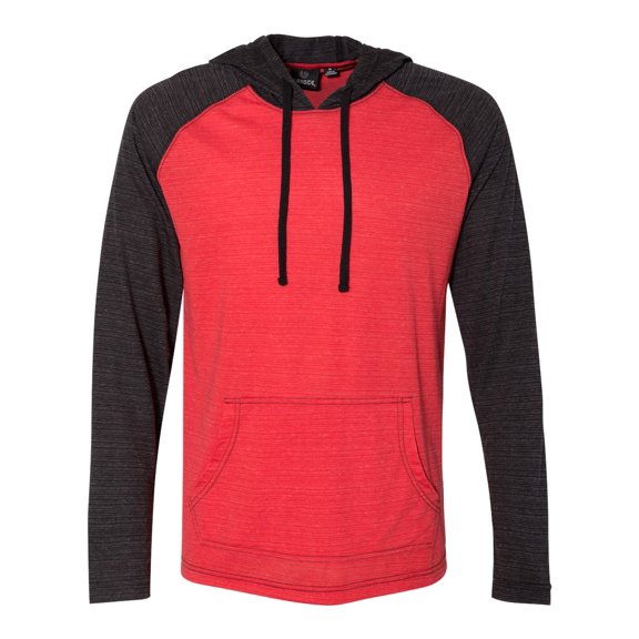 Burnside Yarn-Dyed Hooded Raglan T-Shirt