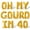 Gold, variant on Letter Balloons - OH MY GOURD IM 40 16" Inch Alphabet Letters Foil Mylar Balloon 40th Birthday Party Banner (Gold)