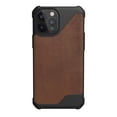 thumbnail image 2 of UAG iPhone 12 Pro Max Case [6.7-inch screen] Feather-Light Heavy Duty Shockproof Slim Rugged Metropolis LT. Protective Cover, Supple Italian Leather LTHR ARMR Brown, 2 of 8