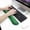 Green, variant on Musatteng Gel Keyboard Rest Ergonomic Memory Foam Keyboard Wrist Rest Rubber Base Suitable For Office, Home, Computer Keyboard Wrist Cushion Long