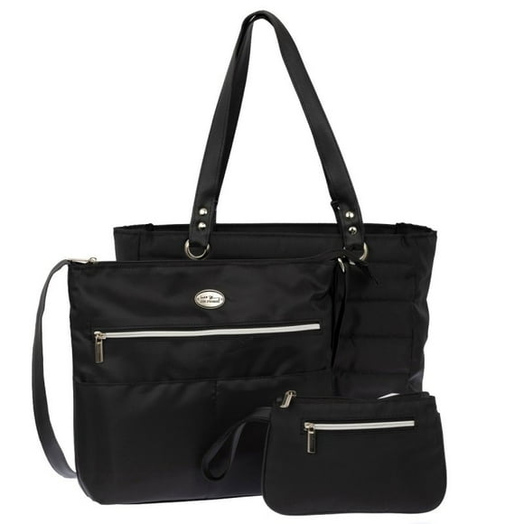 Set Bolsa Tote y Crossbody Lisa Steinberg by Jennyfer 9502-1 Negro