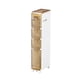 thumbnail image 2 of Gabinete de almacenamiento Macarena Organizador de almacenamiento con ruedas 21cm 4 capas, 2 of 8