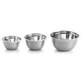 thumbnail image 2 of Oster Rosamond 3 Piece Stainless Steel Mixing Bowl Set in Silver, 2 of 6